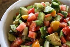 Cucumber Avocado Salad