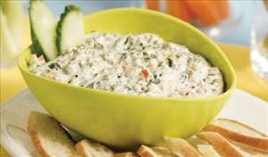 Water Chestnut Spinach Dip