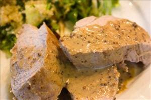 Baked Salmon Dijon