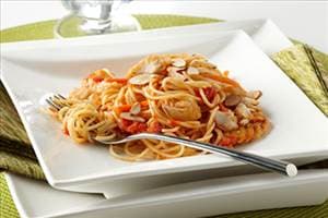 Angel Hair with Shrimp