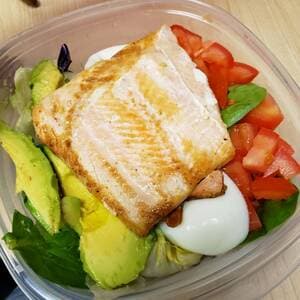Salmon Cobb Salad