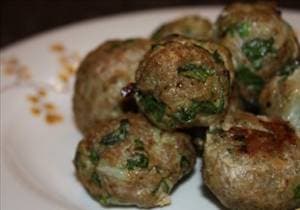Turkey and Spinach Meatballs