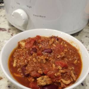 Turkey Slow Cooker Chili