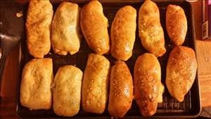 Chicken, Bacon, Ranch Pretzel Logs