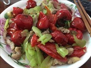 Celery & Pork Spicy Stir-Fry