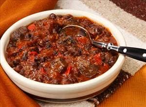 Turkey and Black Bean Chili
