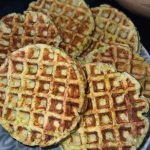 Summer Squash Waffles