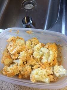 Cauliflower with Dijon Sauce