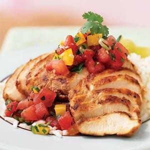 Fiesta Lime Chicken with Zucchini