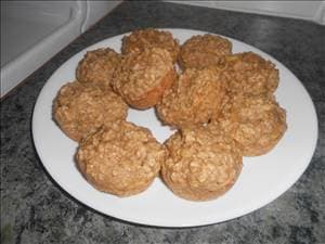 Oatmeal Banana Muffins