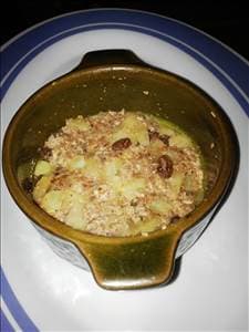 Dark Rye Apple Crumble