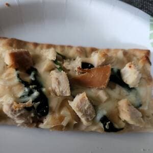 Chicken Alfredo Flatbread Pizza