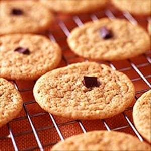 Peanut Butter Cookies with Chocolate Centers
