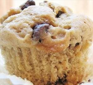 Peanut Butter Banana Chocolate Chip Muffins