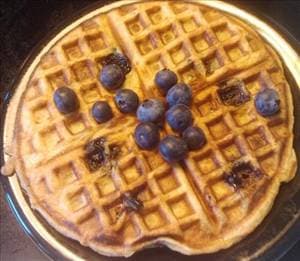 Harvest Peach Waffles