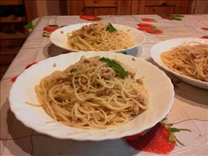 Tuna & Lemon Spaghetti