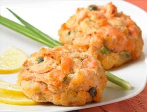 Salmon Cakes with Dill Sauce