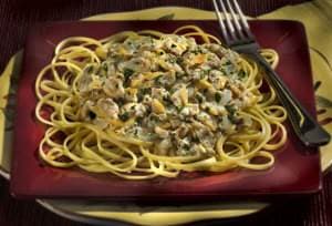 Linguine in White Clam Sauce
