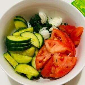 Tomato Cucumber Salad