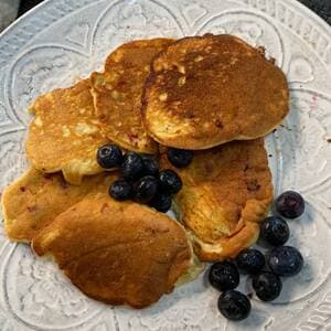 Pancakes with Blueberries