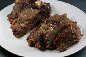 Crockpot Bleu Cheese and Craisins Meatloaf