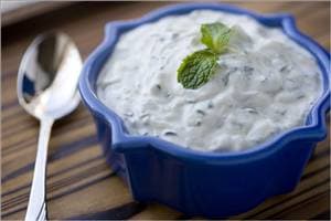 Cool Cucumber and Yogurt Salad