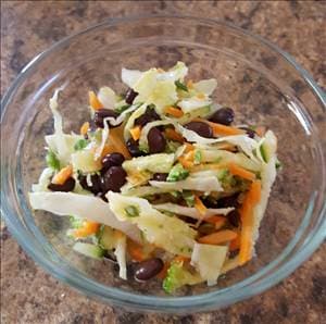 Vege & Black Bean Coleslaw
