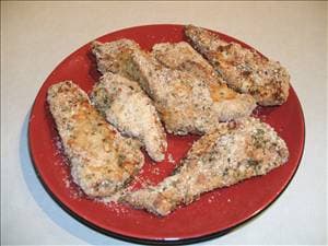 Baked Crunchy Chicken Parmesan