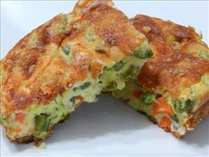 Green Beans and Carrots Souffle