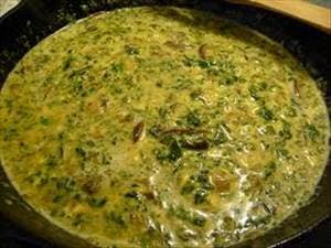 Mushroom and Spinach Frittata