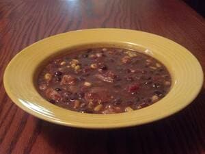 Spicy Chicken & Black Bean Soup