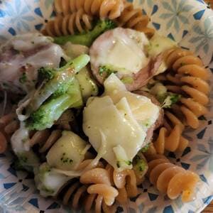 Turkey Sausage Pasta with Broccoli