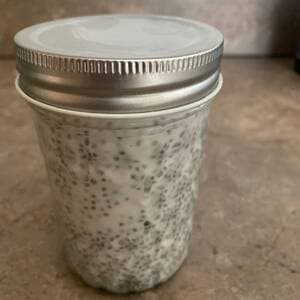 Keto Overnight Chia Pudding