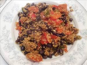 Quinoa and Black Beans