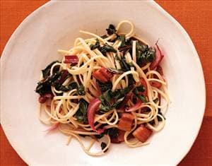 Bacon & Swiss Chard Pasta