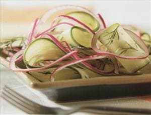 Cucumber and Onion Salad