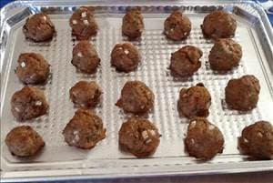 Baked Turkey Meatballs