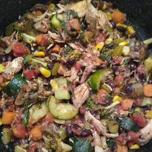 Stir-Fried Veggies with Chicken