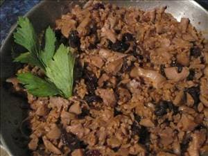 Turkey and Mushroom with Brown Rice