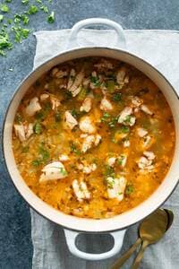Chicken Noodle-Less Soup