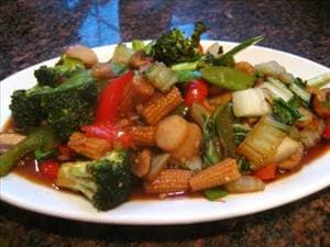 Vegetable Stir Fry with Brown Rice