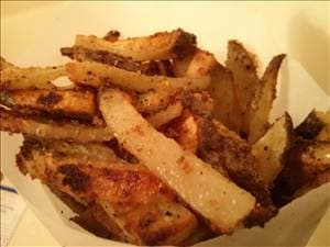 Vegan "Cheesy" Baked Fries