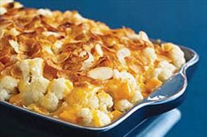 Cheesy Cauliflower Au Gratin