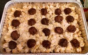 Meatball & Hash Brown Casserole
