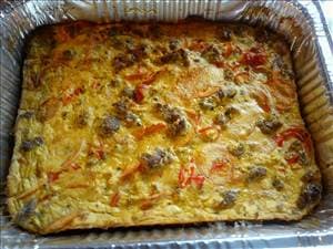 Sausage & Sweet Potato Breakfast Frittata