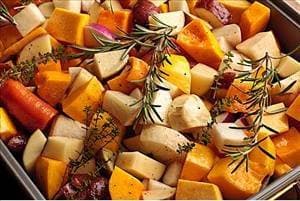 Slow Roasted Root Vegetables