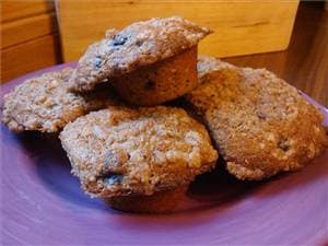 Blueberry Muffins with Streusel Topping