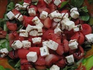 Spinach Watermelon Salad